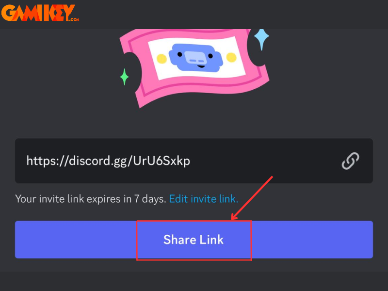 cách lấy link discord