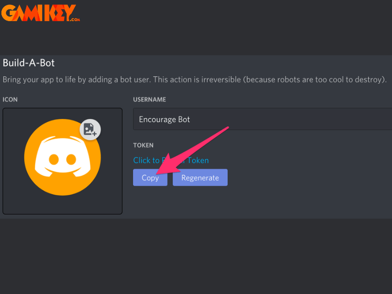cách tạo bot discord