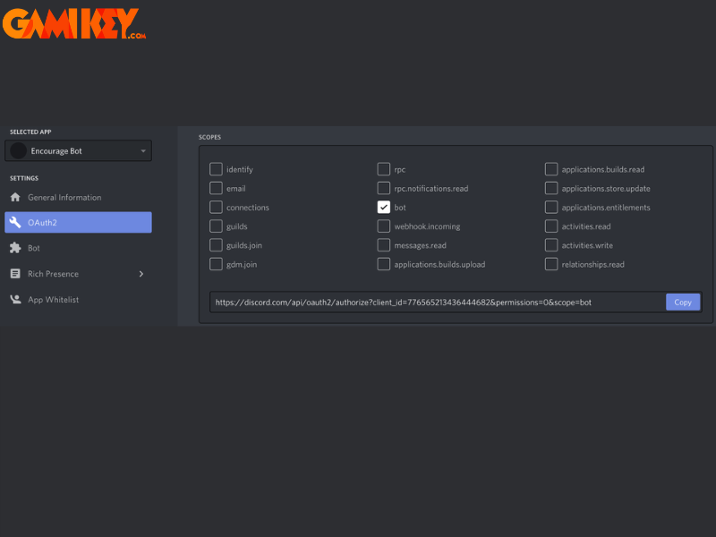 cách tạo bot discord