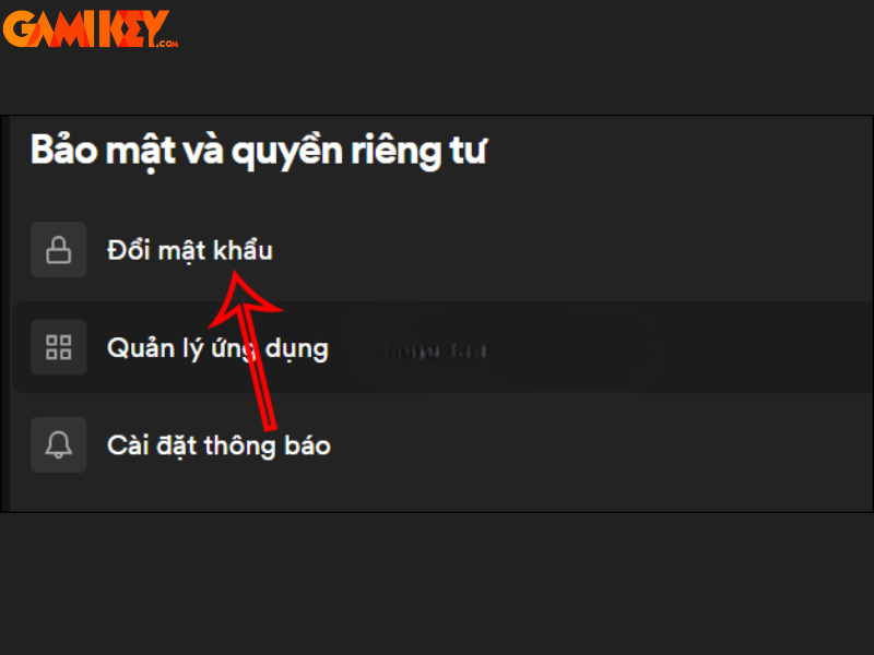 đổi pass Spotify