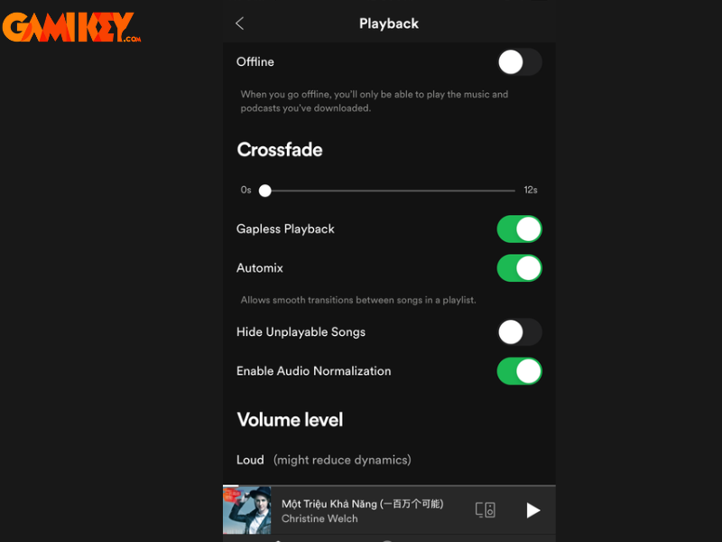 đồng bộ nhạc Spotify
