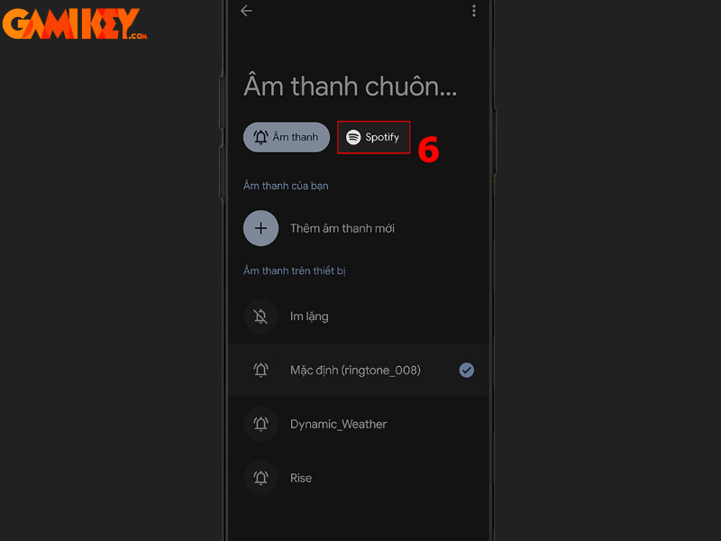 tải nhạc Spotify làm nhạc chuông