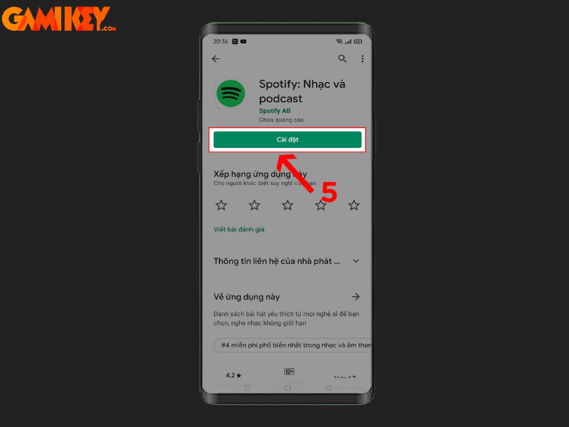 tải nhạc Spotify làm nhạc chuông