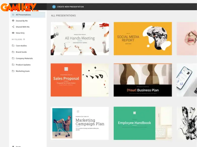 Canva hay Beautiful.ai