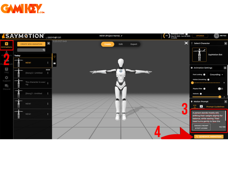 Deepmotion AI là gì