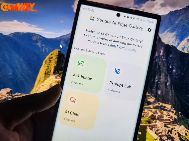 Trải nghiệm AI ngoại tuyến trên Android với ứng dụng mới từ Google
