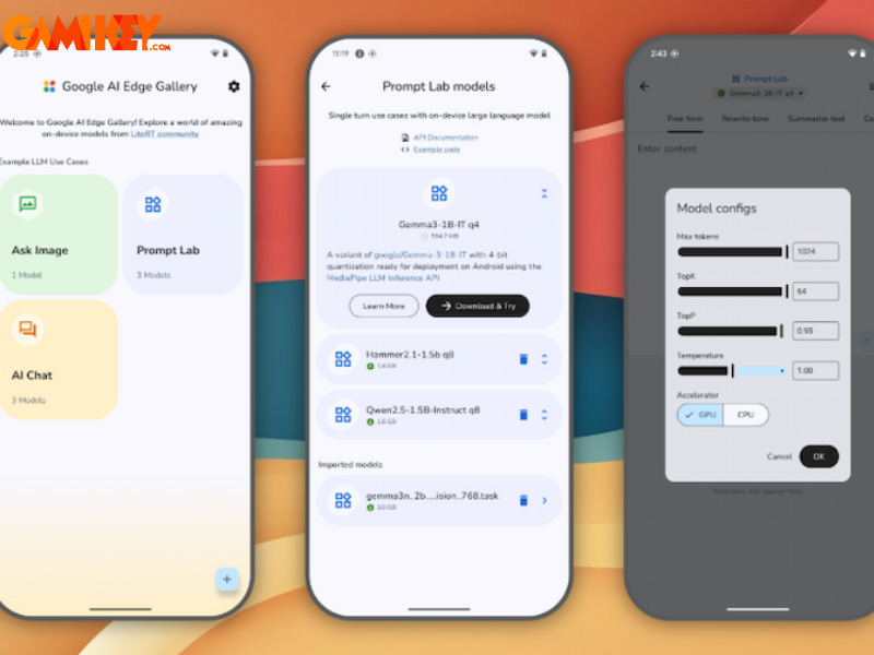 Trải nghiệm AI ngoại tuyến trên Android với ứng dụng mới từ Google