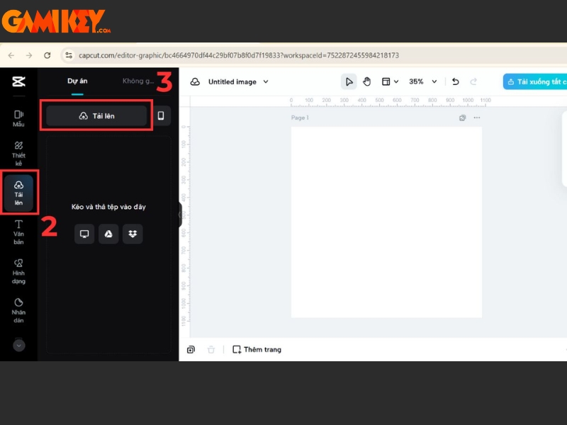 cách giảm Opacity trong Capcut
