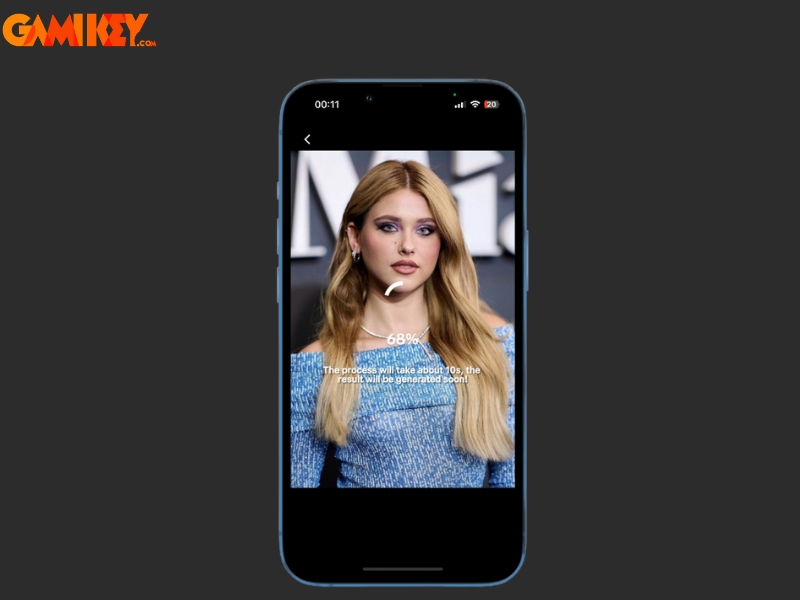 cách tạo ảnh Squid Game 3 bằng filter trên TikTok
