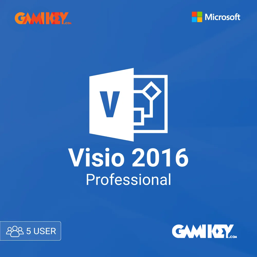 Visio Professional 2016 5 User