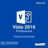 Visio Professional 2016 One User Bind