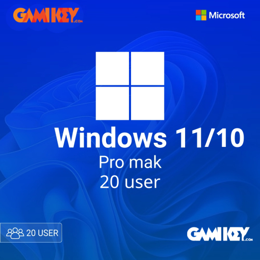 Windows 11 10 Pro N KN Multiple Activation Key 20 User