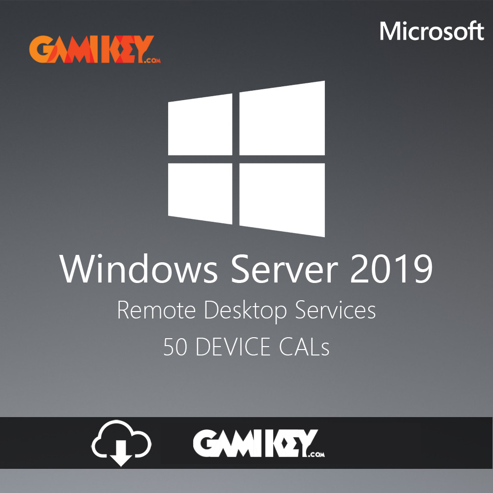 Windows Server 2019 Remote Desktop Services Device Connections 50 Users