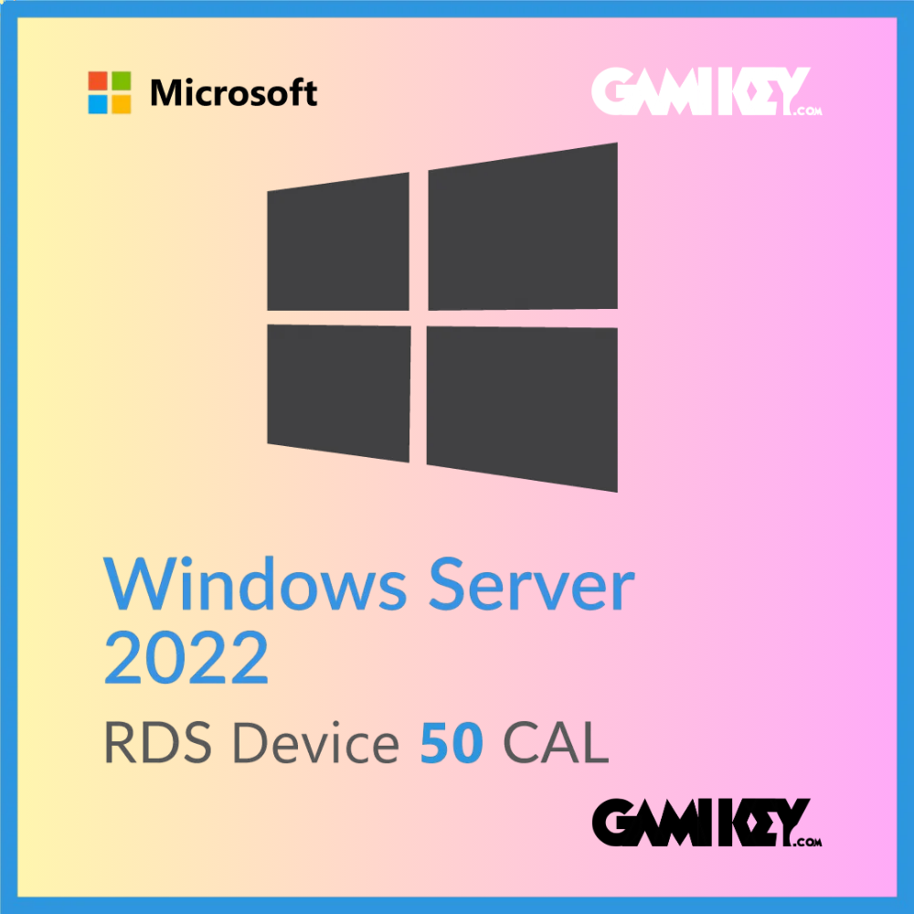 Windows Server 2022 50 Client Access Licenses Device