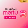 Nâng cấp tài khoản Meitu SVIP