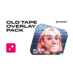 Key Kích Hoạt Movavi Video Suite 2023 - Gói Hiệu Ứng Băng Từ Cũ (Old Tape Overlay Pack) DLC Steam CD Key