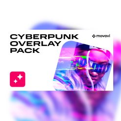 Key kích hoạt Movavi Video Editor 2023 - Gói hiệu ứng Cyberpunk Overlay Pack DLC Steam CD Key
