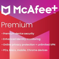 Key Kích Hoạt McAfee+ Premium Family 1 Năm (Không Giới Hạn Thiết Bị)
