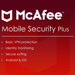 Key Kích Hoạt McAfee Mobile Security Plus VPN (1 Năm / Không Giới Hạn Thiết Bị)