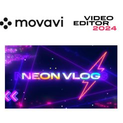 CD Key Movavi Video Editor 2024 - Gói Neon Vlog Pack DLC Steam