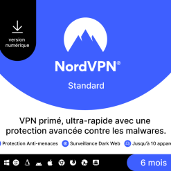 Key Kích Hoạt NordVPN Standard FR (6 Tháng / 10 Thiết Bị)