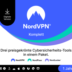 Key Kích Hoạt NordVPN Complete DE 1 Năm / 10 Thiết Bị